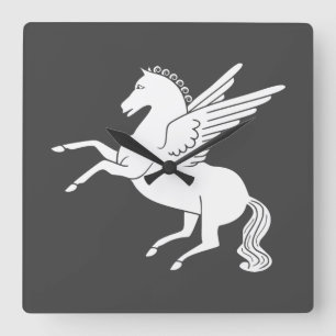 Pegasus Vierkante Klok