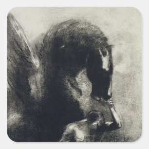 Pegasus Vierkante Sticker