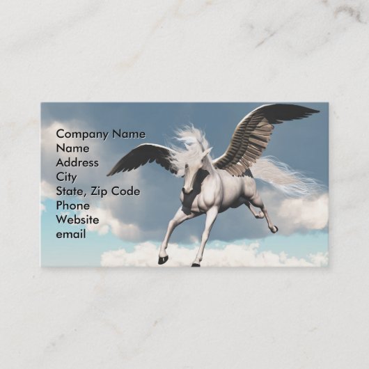 Pegasus Visitekaartje (Voorkant)