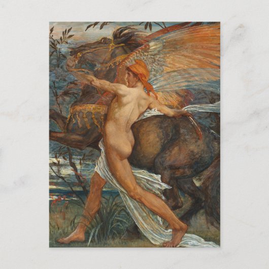 Pegasus | Walter Crane Briefkaart (Voorkant)