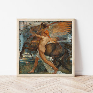 Pegasus Walter Crane Poster