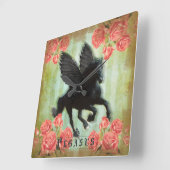 Pegasus - wandklok (Hoek)