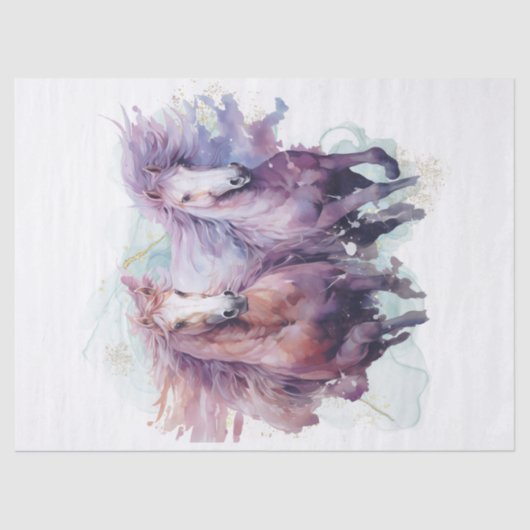 Pegasus Waterverf Decoupage tissuepapier (Voorkant)