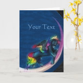 Pegasus-Wenskaart Kaart (Gele Bloem)