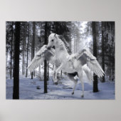 Pegasus Winged Flying Horse Poster (Voorkant)