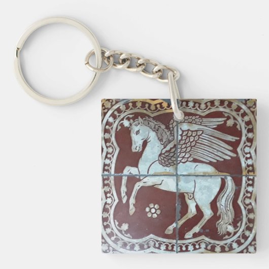 Pegasus Winged Horse Sleutelhanger (voorkant)