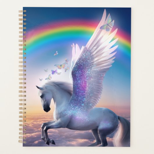 Pegasus with Rainbow Planner (Voorkant)