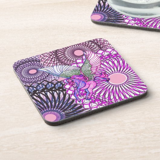 Pegasus Zuiverheid Bier Onderzetter (Linkerzijde)