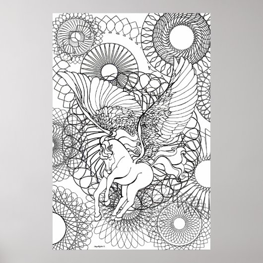 Pegasus Zuiverheid Poster (Voorkant)