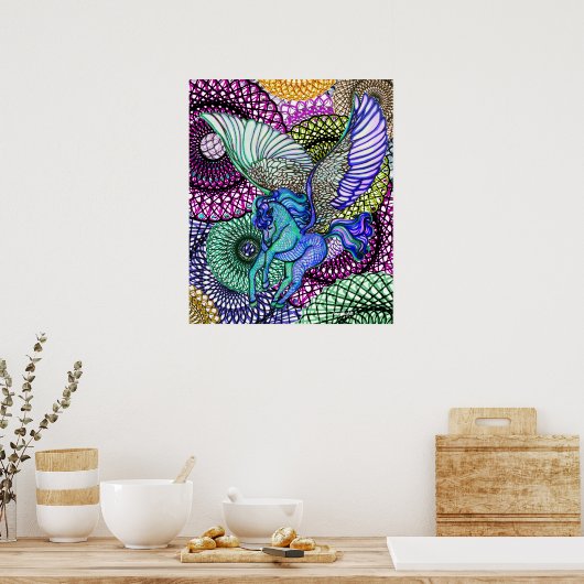 Pegasus Zuiverheid Poster (Keuken)