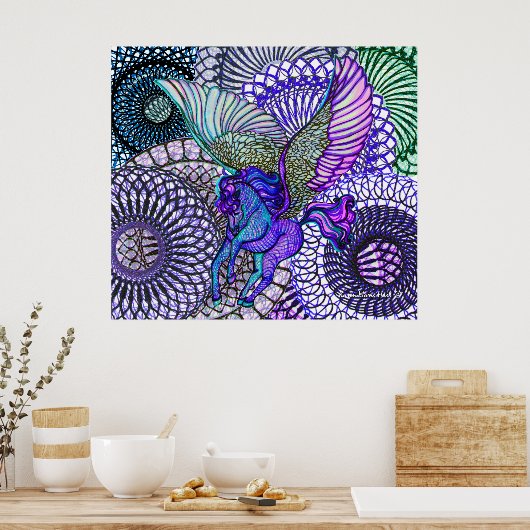 Pegasus Zuiverheid Poster (Keuken)