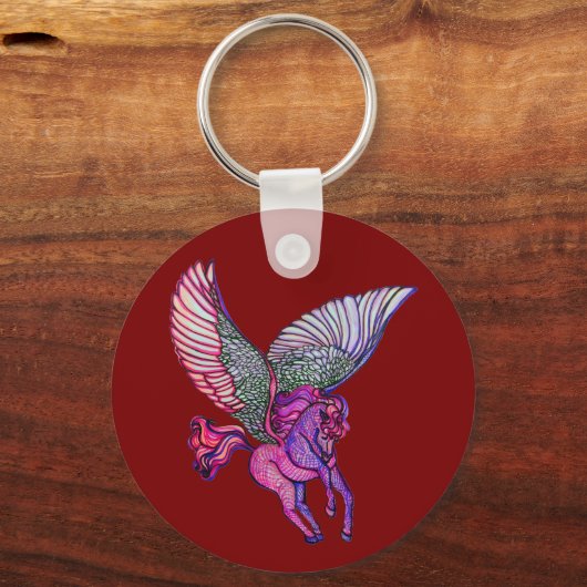 Pegasus Zuiverheid Sleutelhanger (Achterkant)