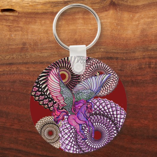 Pegasus Zuiverheid Sleutelhanger (Voorkant)