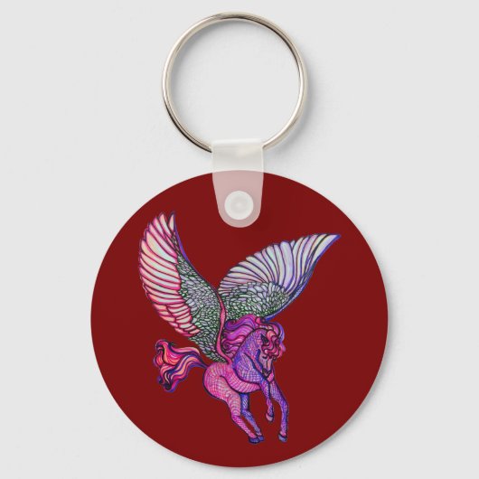 Pegasus Zuiverheid Sleutelhanger (Achterkant)