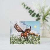 Pegasys in een Briefkaart (Staand voorkant)