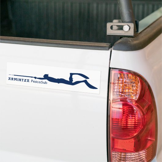 Pegatina Armintza PescaSub Bumpersticker (Op Truck)