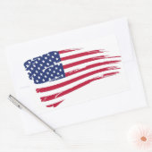 Pegatina Bandera USA - M1 Rechthoekige Sticker (Envelop)
