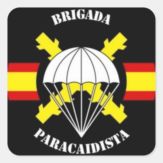 Pegatina Bripac Vierkante Sticker (Voorkant)