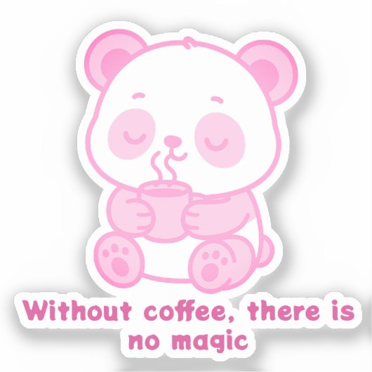 Pegatina Café Mágico Sticker (Voorkant)