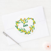 Pegatina con el nombre de Ana Ronde Sticker (Envelop)