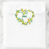 Pegatina con el nombre de Ana Ronde Sticker (Tas)