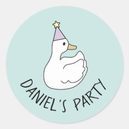 Pegatina con pato ronde sticker