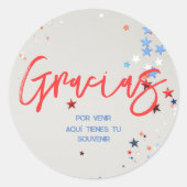 Pegatina de souvenir ronde sticker (Voorkant)