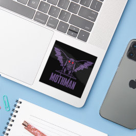 Pegatina de vinilo con forma personalizada mothman sticker