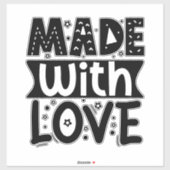 Pegatina de vinilo con forma personalizada sticker (Vel)