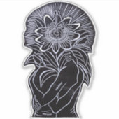 Pegatina de vinilo con forma personalizada sticker (Voorkant)