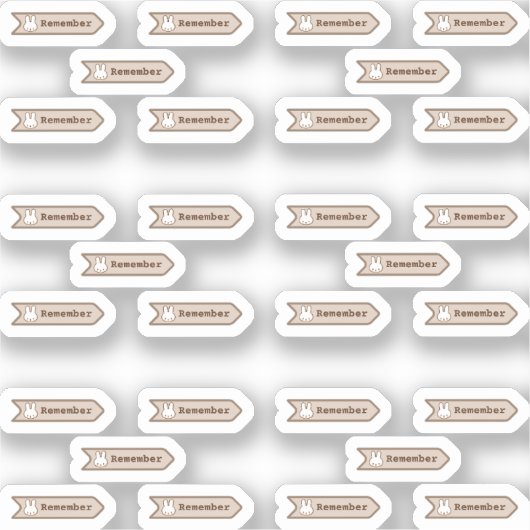 Pegatina de vinilo Onthouden Sticker (Voorkant)