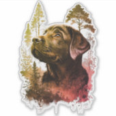 Pegatina de vinilo sticker (Voorkant)