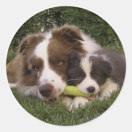 Pegatina Kun y Vir Ronde Sticker (Voorkant)