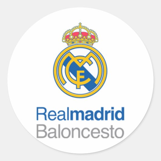 pegatina madridista ronde sticker (Voorkant)