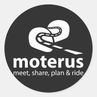 Pegatina Moterus Dark Ronde Sticker