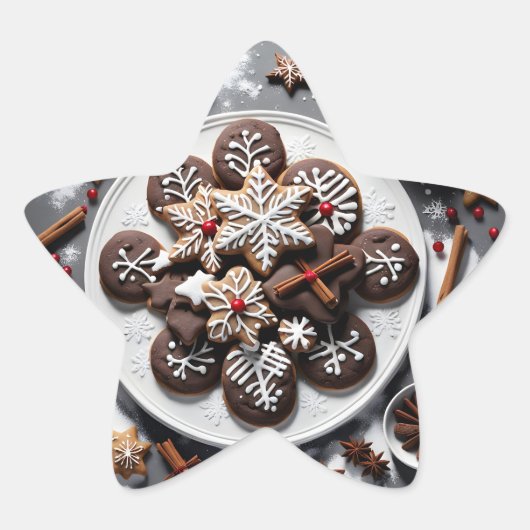 Pegatina navidad 1 - 001 ster sticker (Voorkant)