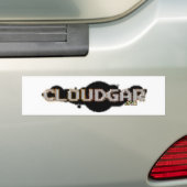 Pegatina Oficial CLOUDGAR.com Bumpersticker (Op auto)