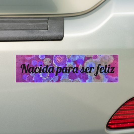 Pegatina para el parachoques bumpersticker (Op auto)