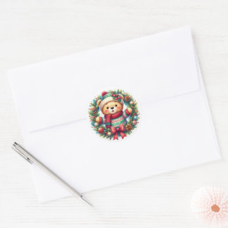 Pegatina Para Regalo Oso Ronde Sticker