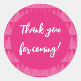 Pegatina redonda texto editable ronde sticker