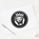 Pegatina rey leon ronde sticker (Envelop)