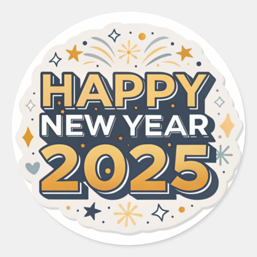 Pegatina Ronde Sticker (Voorkant)