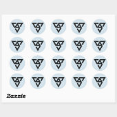 Pegatina Seventeen Logo Ronde Sticker (Vel)