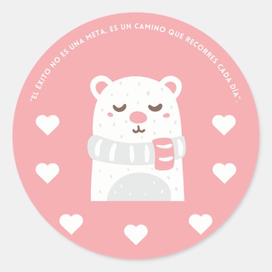 Pegatina- Sticker con Diseño Único  (Voorkant)