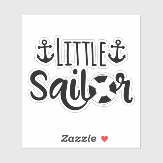 Pegatina troquelada Little sailor Sticker (Vel)