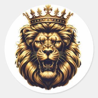 pegatinas de animales ronde sticker