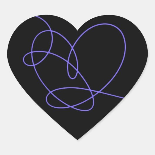 Pegatinas de BTS love yourself Hart Sticker (Voorkant)