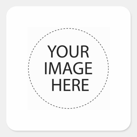 Pegatinas de cuadrada vierkante sticker (Voorkant)