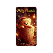 pegatinas de Navidad  Etiket (Voorkant)