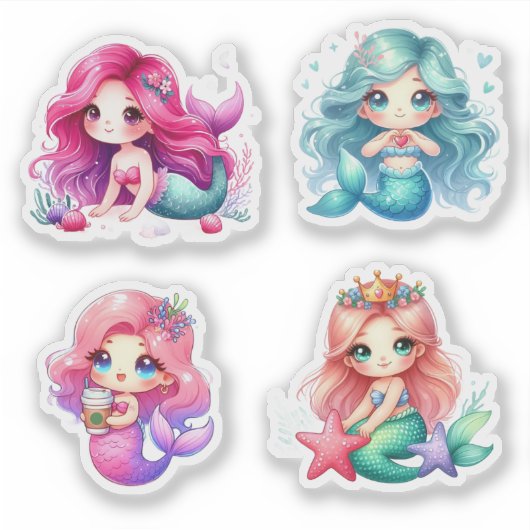 Pegatinas de Sirenas Sticker (Voorkant)
